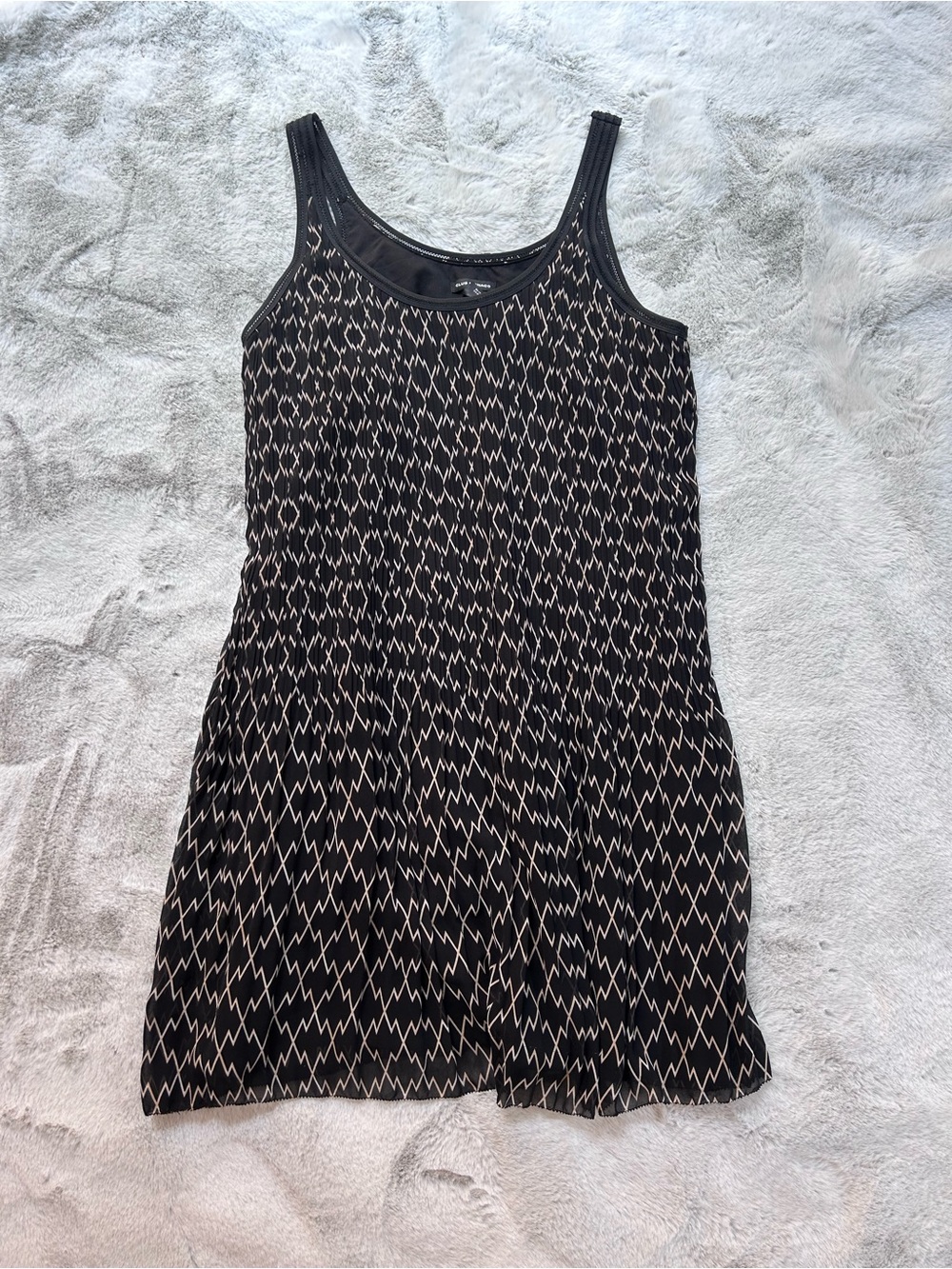 Club Monaco Pleated Mini Dress